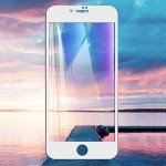 Wholesale iPhone 8 Plus / 7 Plus / 6S Plus / 6 Plus HD Tempered Glass Full Glue Screen Protector (White Edge)